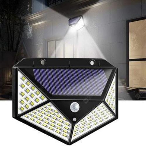 Foco Solar Seguridad Premium Con Sensor Movimiento