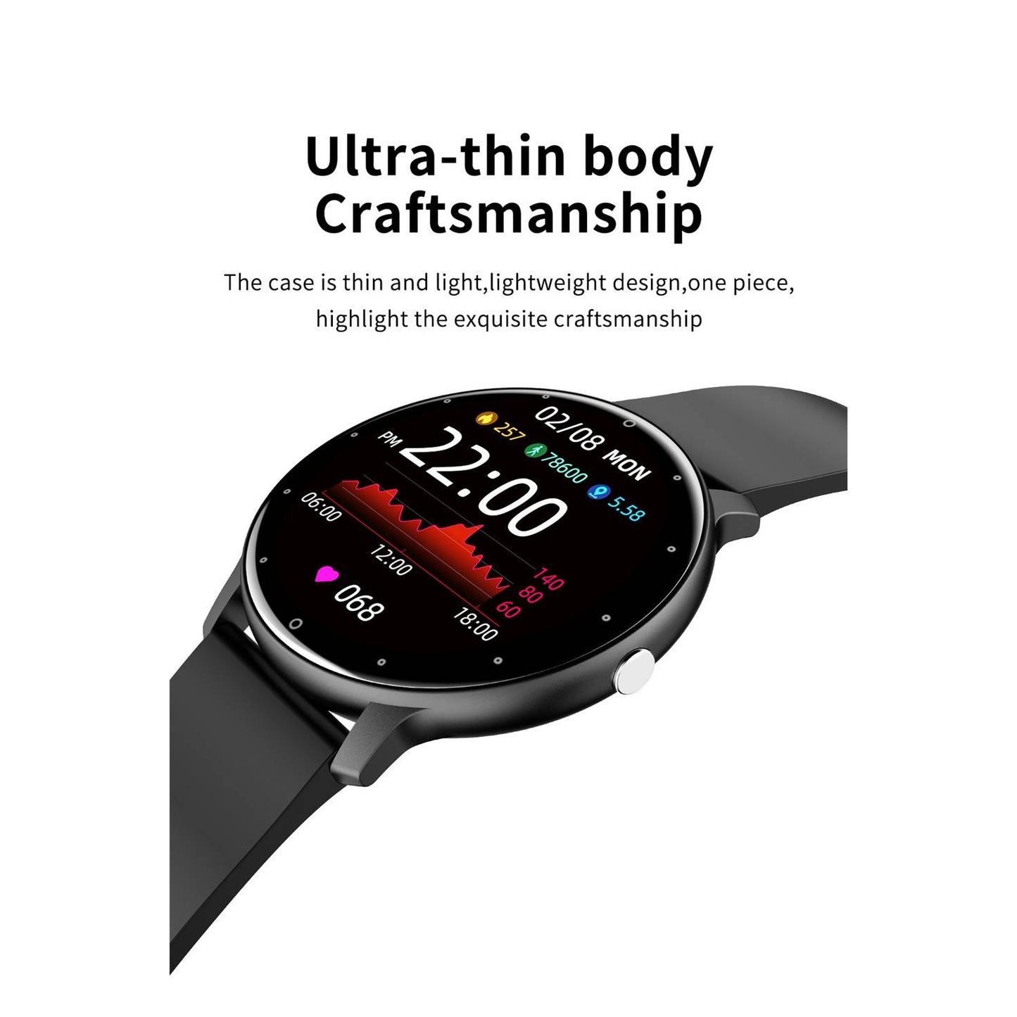 Reloj Inteligente Smartwatch Bluet. ZL02