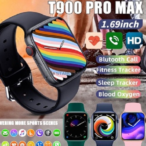 Reloj inteligente smartwatch Blue T900 P