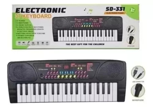 Teclado Musical Piano Con Microfono
