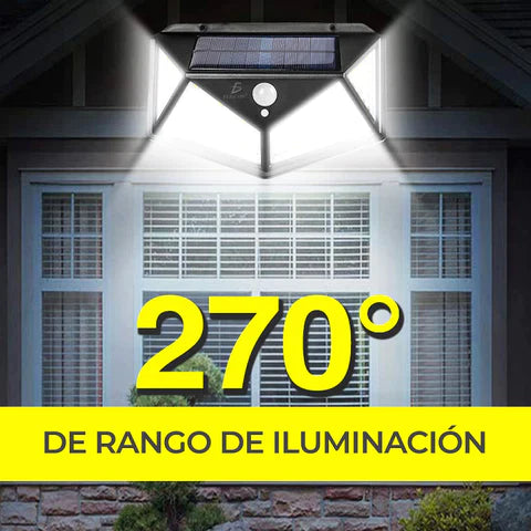 Foco Solar Seguridad Premium Con Sensor Movimiento