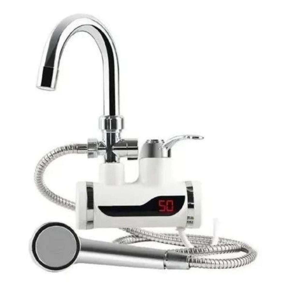 Calentador de agua con ducha instantáneo