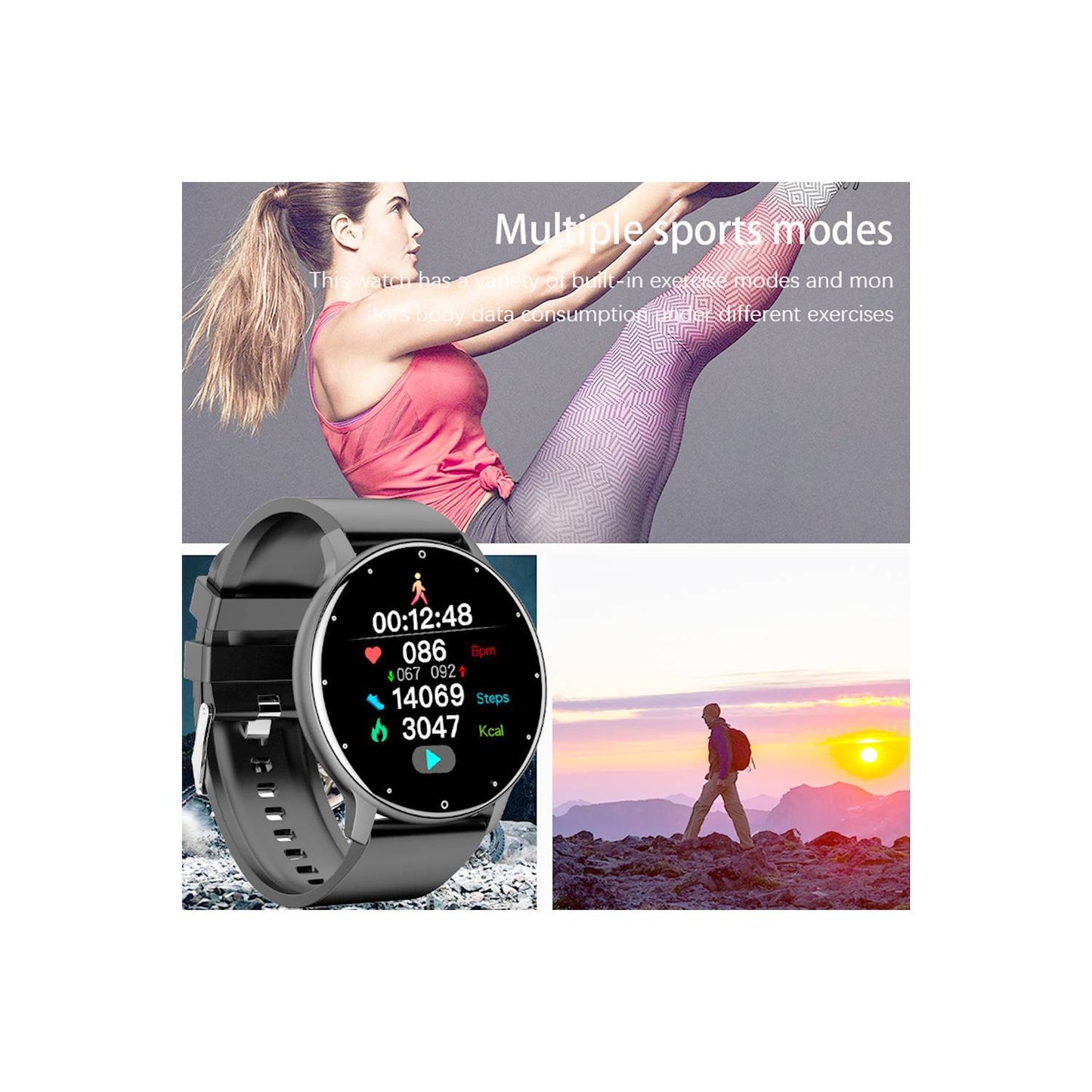 Reloj Inteligente Smartwatch Bluet. ZL02